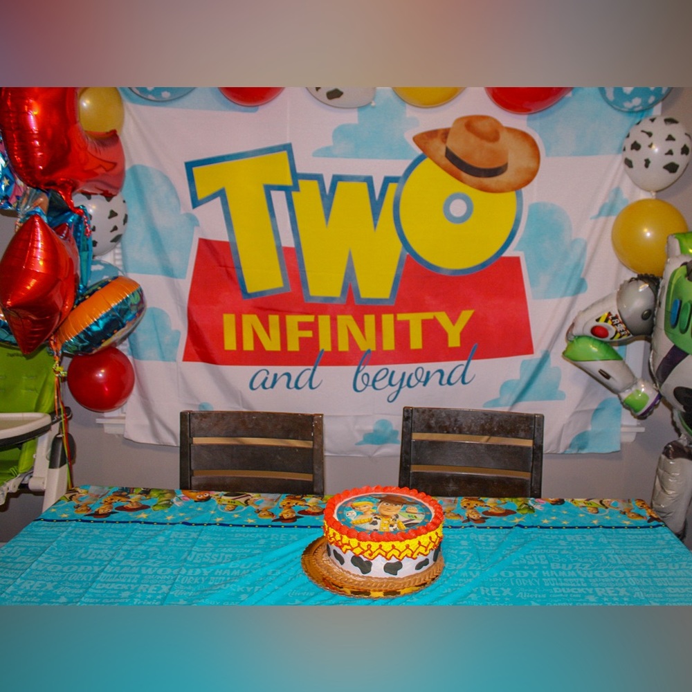 Two Infinity and Beyond backdrop. - Picture 2 of 2